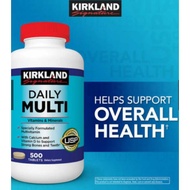 Kirkland Signature Daily Multi Vitamins and Minerals, 500 Tablets March 2026 exp