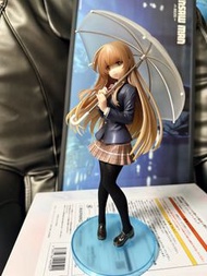 椎名真晝Anime Girl Figure with Umbrella - School Uniform