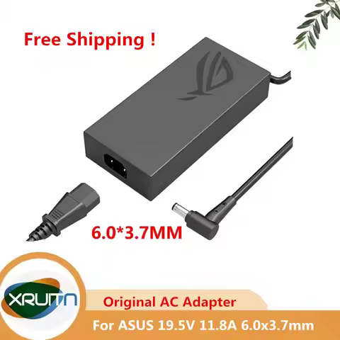 Genuine Laptop Adapter 19.5V 11.8A 230W 6.0*3.7mm ADP-230GB B AC Power Charger For ASUS ROG Strix G5