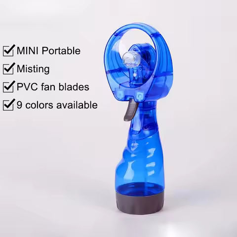 2026New Cool Summer Water Spray Fan Spray Fan Mini Handheld Fan Cooling Fan Kettle Electric Fan