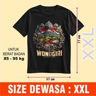 T-shirt Kaos Distro WONOGIRI - JAWA TENGAH - Premium Quality - WNGX1