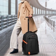 38L Trolley Backpack with Wheels Business Travel Bag with 15.6 inch Laptop Compartment Office Bagpac