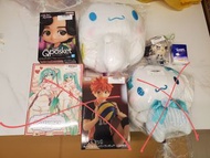 sanrio 玉貴狗 排球少年 初音 鬼滅 風柱 squid game qposket figure 公仔 toreba 日版