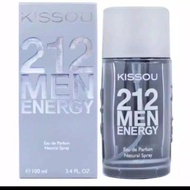 Kissou 212 Men Energy Eau De Parfum 100ml - Parfum Kissou 212 Men Energy Terlaris dan Terjangkau
