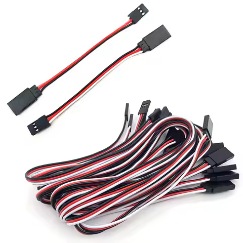 15cm 30cm 50cm Servo extension cable Wire 3-Pin Servo Extension Wire Cord Male to Female for RC Car 