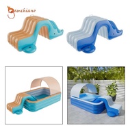 [Gamchiano] Inflatable Pool Slide, Water Slide, Playground Toy, PVC, Portable, Fun Swimming Pool Toy