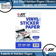 Joy Vinyl Sticker Paper - Matte