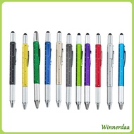 WINN 6 in 1 Multitool Pen Gadgets Multifunctional Writing Pen 6 in 1 Multifunctional Ballpoint Pen S