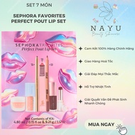 [BILL SEPHORA] LIPSTICK SET 7 Piece SEPHORA FAVORITES PERFECT POUT LIP SET