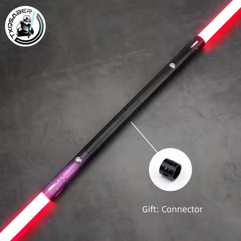 TXQSABER Double-edged Lightsaber 12Colors Changing Force Blaster Jedi Sword Kids Toys