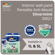 Dulux Interior Wall Paint - Silvermink (30021) (Anti-Fungus / High Coverage) (Pentalite Anti-Mould) - 1L / 5L
