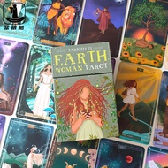 Tarot Card Table Game Earth Mother Tower ของเล่นการ์ดสำหรับโต๊ะเล่นเกม เกมการ์ด Tarot ผลิตจากกระดาษ