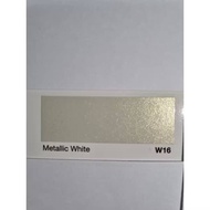 W16**/MYVI PEARL WHITE 2K Touch Up PAINT/CAT BANCUH/CAR PAINT/CAT KERETA/CEPAT KERING