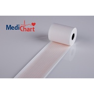Premium Thermal ECG Paper Red IN Roll 63mm x 30M x 16mm [MEDICHART]