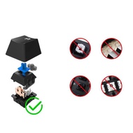 130 Keys Electronic Game Keycap XDA Height PBT Keycaps for 61 68 75 84 87 96 108