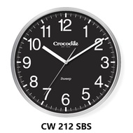 Crocodile 300 x 40mm Circular Round Shape Numerals Sweep Movement modern look and durable build make