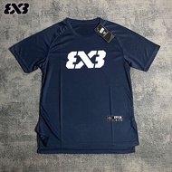 适用于3V3美式篮球投篮速干宽松透气运动服网眼吸湿夏季跑步短袖训练服Suitable for 3V3 American basketball shooting quick dry width20251