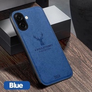 Case For Samsung A06 4G / A06 5G / A07 Cloth Skin Deer Cover Fundas Casing Samsung A07