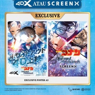 Detective Conan the Movie: One-eyed Flashback ScreenX Exclusive Poster A3 ODEX - CGV Indonesia Conan