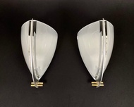 復古一對手工製作壁燈壁燈 VeArt Vesta Gizmond 義大利 20 世紀