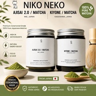 NIKO NEKO / MATCHA - KIYONE / MATCHA - AJISAI 2.0 /Ceremonial Matcha Powder-20g,Jar