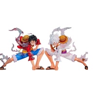 One Piece Gear 2 Luffy and Gear 5 Nika Luffy Statue Figure Model Toy