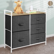 GIOCOSO ตู้เก็บของ ตู้ลิ้นชัก ตู้เก็บของอเนกประสงค์ พร้อมลิ้นชัก 5 ช่อง ชั้นวาง ชั้นวางของ 5 ช่อง รุ