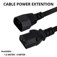 PC TO MONITOR POWER CABLE Good Thick Power Extension Cable/