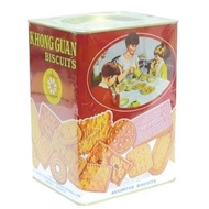 KHONG GUAN ASSORTED BISCUIT RED TIN 650gr 1000gr and 1600gr