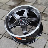 土城輪胎王 XXR555 17吋鋁圈 鈦底 4/100 4/108 4/114.3 FIT SWIFT