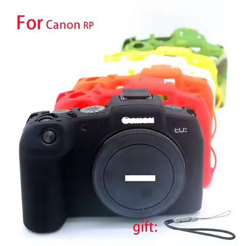 Silicone Camera Bag Suitable for Canon EOS RP Protective Case Soft Shell Shockproof Scratch-Resistan