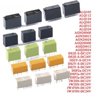 Relay ALQ105 ALQ112 ALQ124 ALQ305 ALQ312 ALQ324 JW2SN JW1FSN DS2Y DS2E-S DSP2a DC5V DC24V DC12V AGQ2