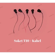 T10 Socket + Cable