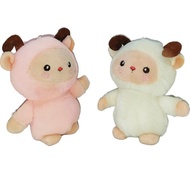 Lovely cute sheep keychain, pink sheep keychain, white sheep keychain, cute birthday gift