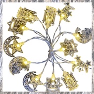 (THPE) Islam Muslim Festival Party Moon Star Castle Lantern Ramadan Home Decoration 1.5M EID Mubarak