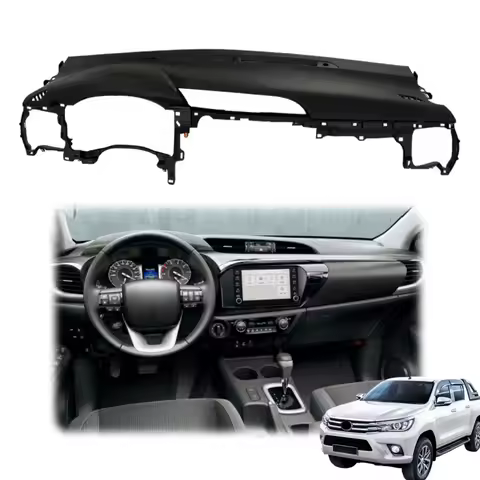 Car Accessories Interior Center Console Dashboard Shell LHD for Toyota Hilux ROCCO SR5 2015-2018 4x4