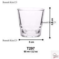 Mini Shot Glass Espresso Coffee Shot Glass | Thick Small Coffee Cup for Espresso & Shot Drinks