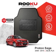 Rooku Car Mat   Proton Saga 2008-2015 BLM,FLX