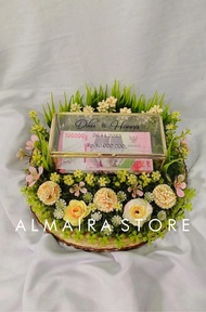 Box uang mahar terarium hantaran kekinian