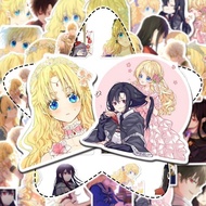【du25xbpy523.my77动漫旗舰店】 Anime stickers 贴纸 张  某天成为公主贴纸   可爱风  自粘  手机壳 iPad  平板 电脑  防水   One Day Becom