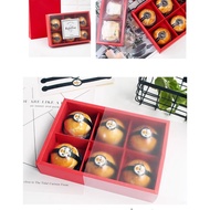 6-Section Box Cake Box/ Mooncake Box/ Mooncake Box/ Cake Box/