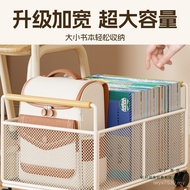 Small Trolley Shelf Storage with Books Removable Wheel Schoolbag Under Desk Classroom Book Book Box 