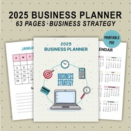 2025 Business Planner Printable PDF, Small Business Planner, Printable Planner