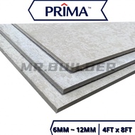 PRIMA Flex Fibre Cement Board 6MM 9MM 12MM 4ft x 8ft Papan Cement Water Fire Resistant Flat Sheet Dinding