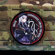 Velcro Patch Girls' Frontline HK416 [By Shigure_S] l Military Morale Anime