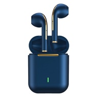 Good quality J18 Bluetooth 5.0 TWS In-Ear Wireless Earphones Long Battery Life Headphones J18 (Blue)