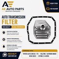 [Ready Stock] Toyota Altis ZRE143 ZRE173 Vellfire Alphard Wish Estima ATF Filter Kit 35330-0W040 353