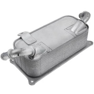 AOAUTO Engine Oil Cooler 94810728122 94810728121 49870208 for Porsche Cayenne 2011-2018 for Panamera