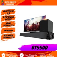 SonicGear BT5500 Bluetooth 5.0 SoundBar With Wireless Subwoofer Ultra-Low Bass Theatre Surround Tech