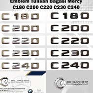 C200 C250 C300 C350 Emblem Mercedes Benz C-Class Emblem/